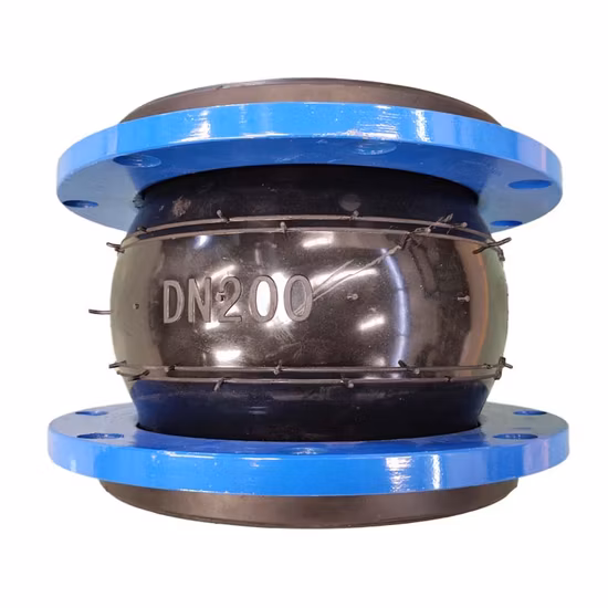 Junta de dilatación de goma del conector flexible de la brida de acero del metal del precio al por mayor